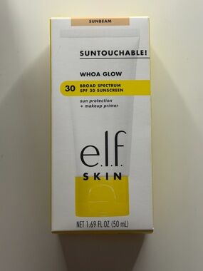 e.l.f. Skin Whoa Glow SPF 30 Sunscreen - Yellow